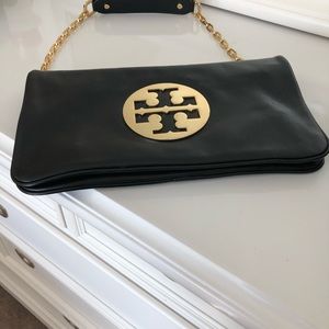 Authentic Tory Burch Reva clutch/crossbody Handbag